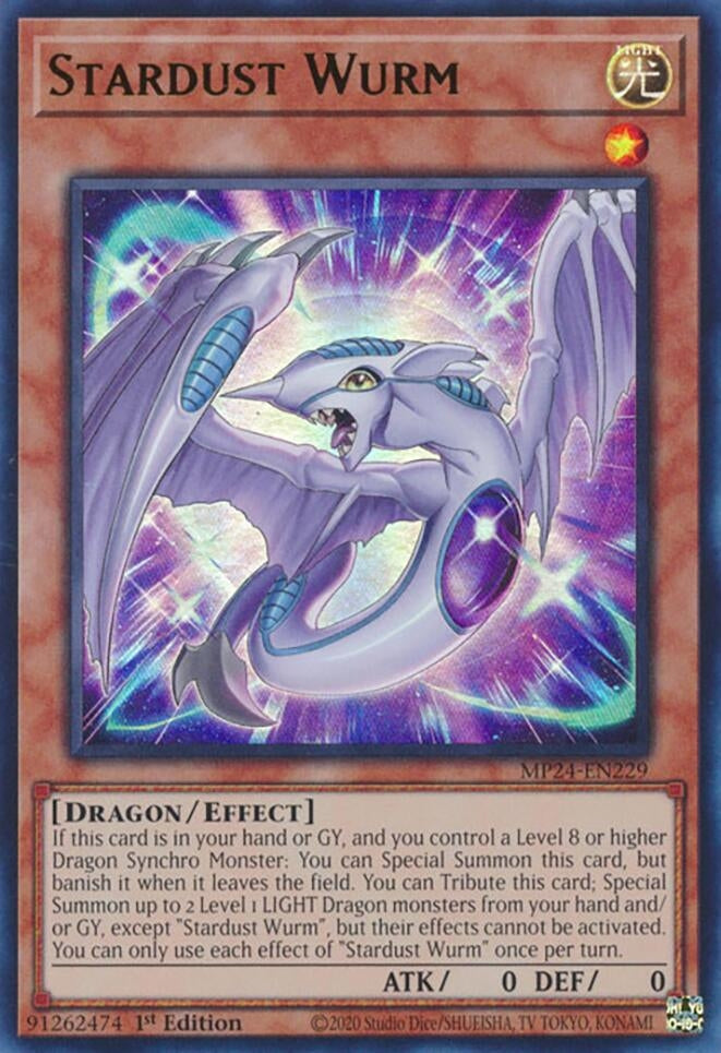Stardust Wurm (24229) - YuGiOh Single