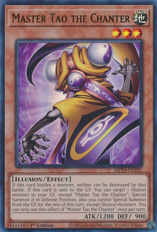 Master Tao the Chanter (24237) - YuGiOh Single