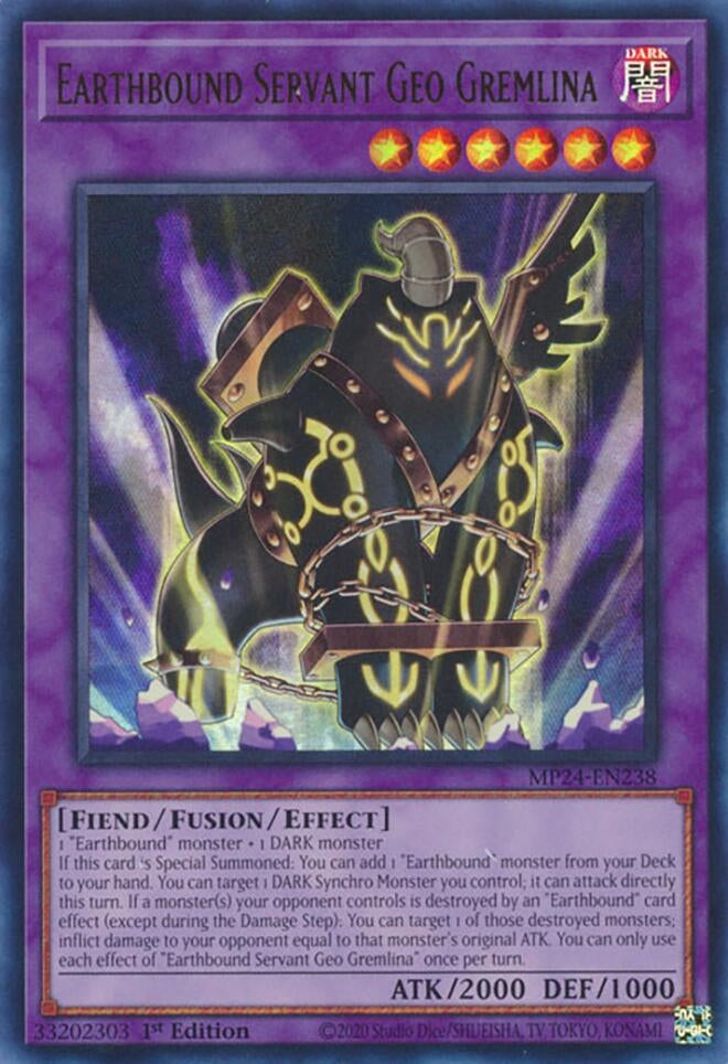 Earthbound Servant Geo Gremlina (24238) - YuGiOh Single