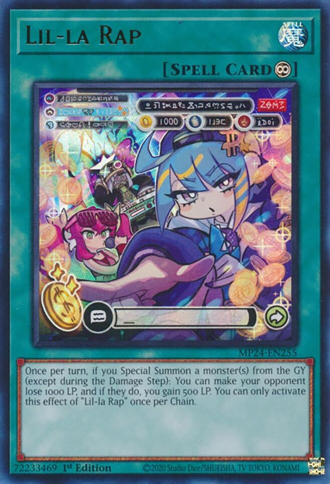 Lil-la Rap (24255) - YuGiOh Single