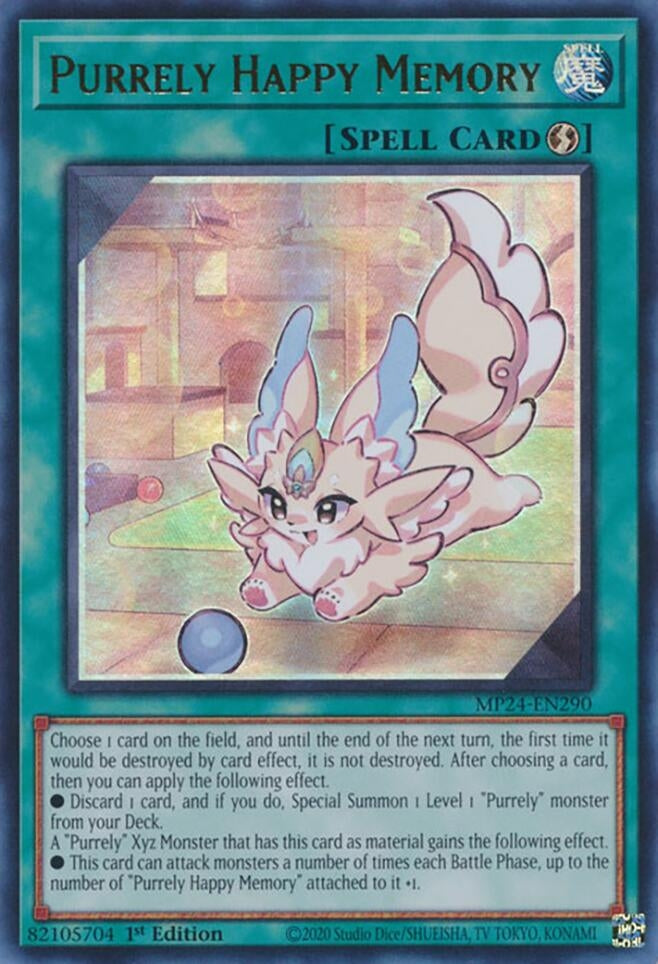 Purrely Happy Memory (24290) - YuGiOh Single