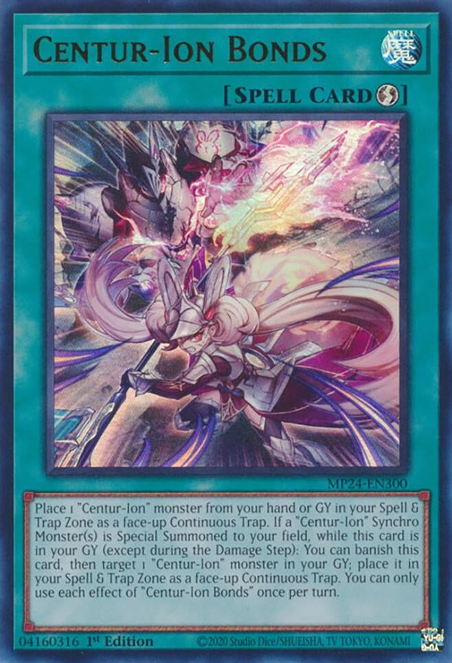 Centur-Ion Bonds (24300) - YuGiOh Single