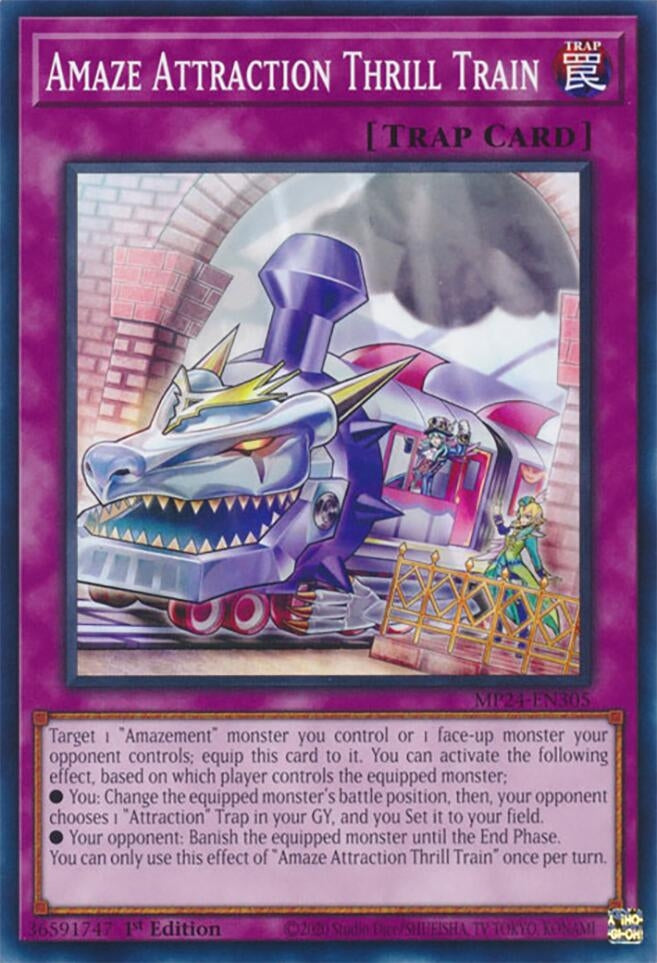 Amaze Attraction Thrill Train (24305) - YuGiOh Single