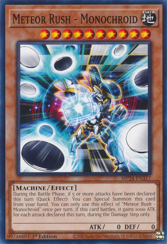 Meteor Rush - Monochroid (24317) - YuGiOh Single