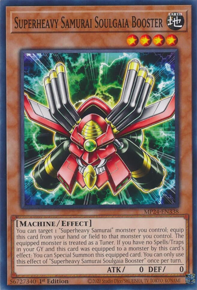 Superheavy Samurai Soulgaia Booster (24338) - YuGiOh Single