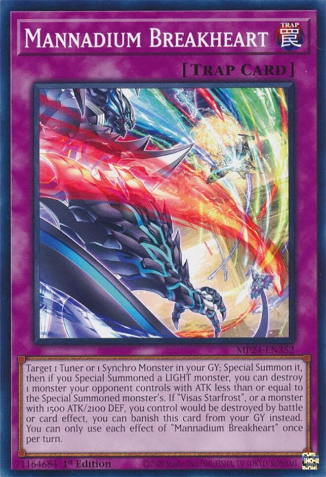Mannadium Breakheart (24352) - YuGiOh Single