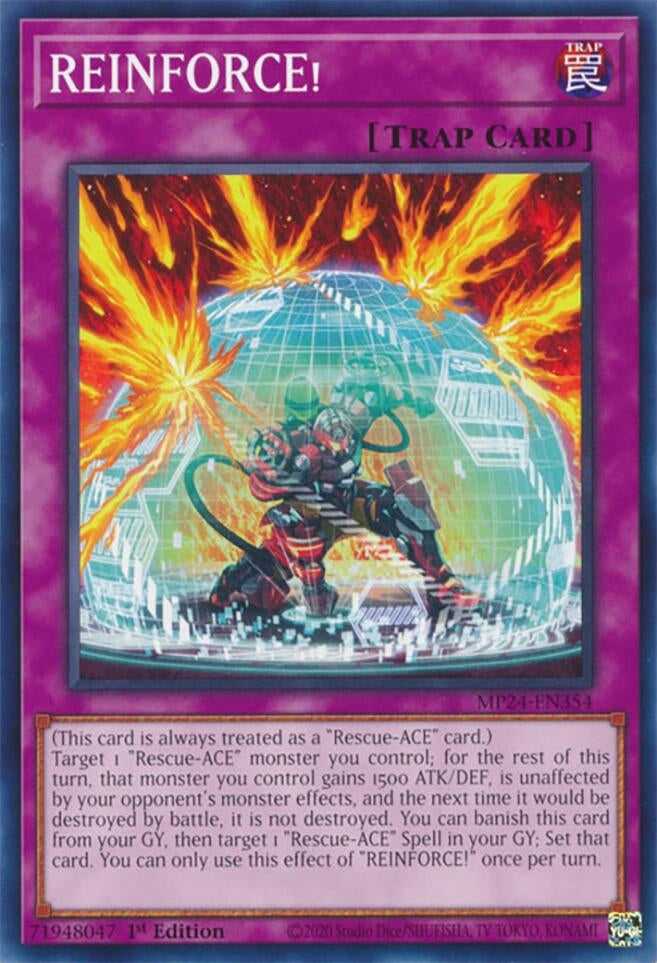 REINFORCE! (24354) - YuGiOh Single