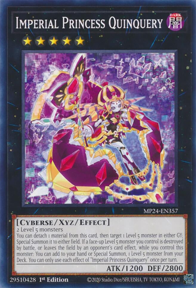 Imperial Princess Quinquery (24357) - YuGiOh Single