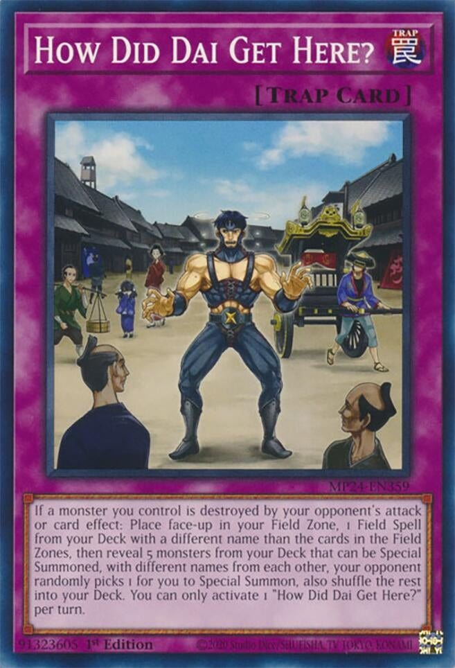 How Did Dai Get Here? (24359) - YuGiOh Single