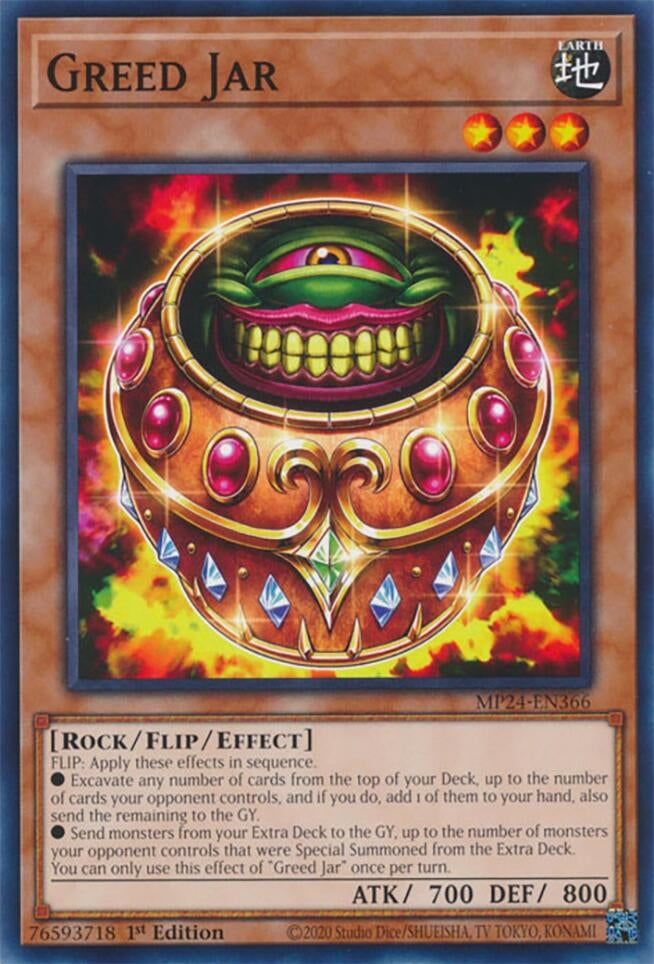 Greed Jar (24366) - YuGiOh Single