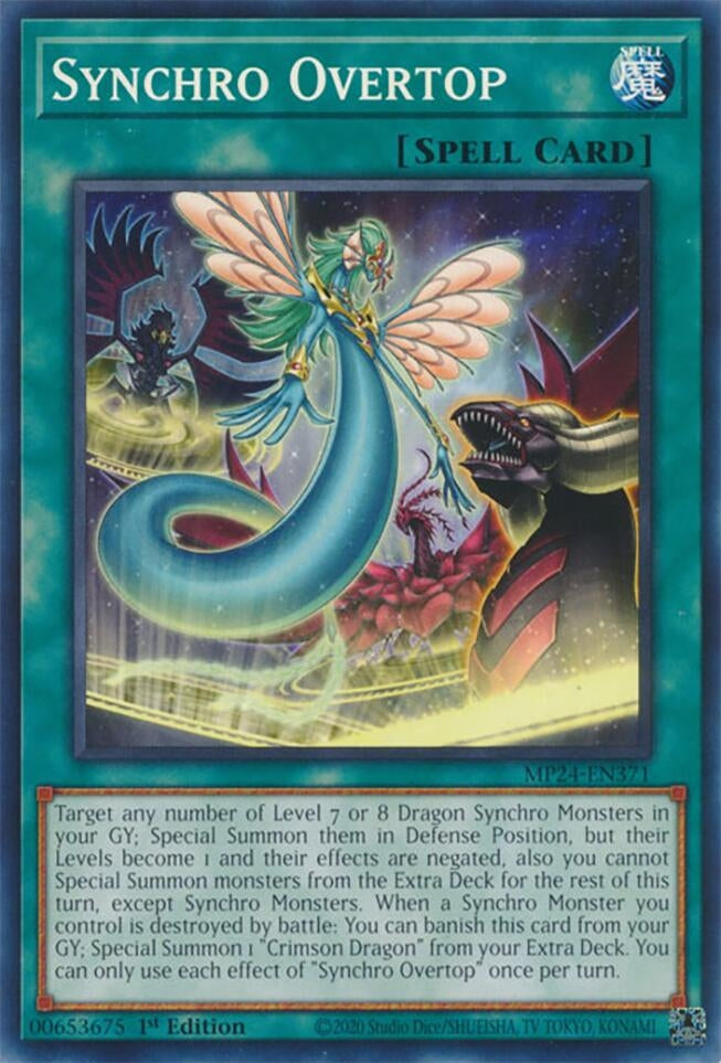 Synchro Overtop (24371) - YuGiOh Single