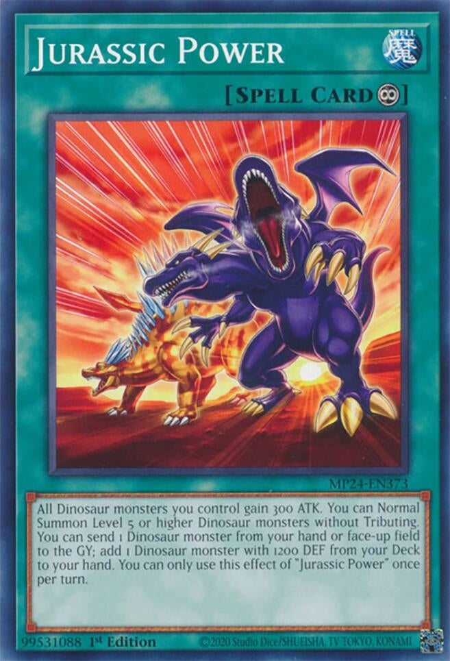 Jurassic Power (24373) - YuGiOh Single