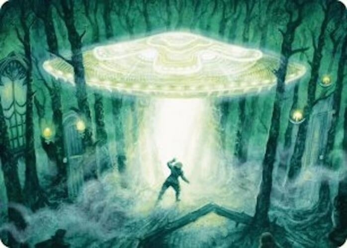 Unidentified Hovership Art Card (2) [ASDSK] - MTG Single