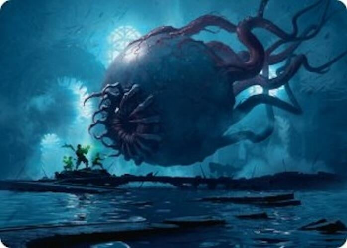 Abhorrent Oculus Art Card (3) [ASDSK] - MTG Single