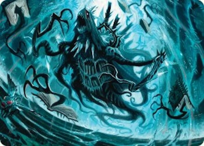 Overlord of the Floodpits Art Card (4) [ASDSK] - MTG Single