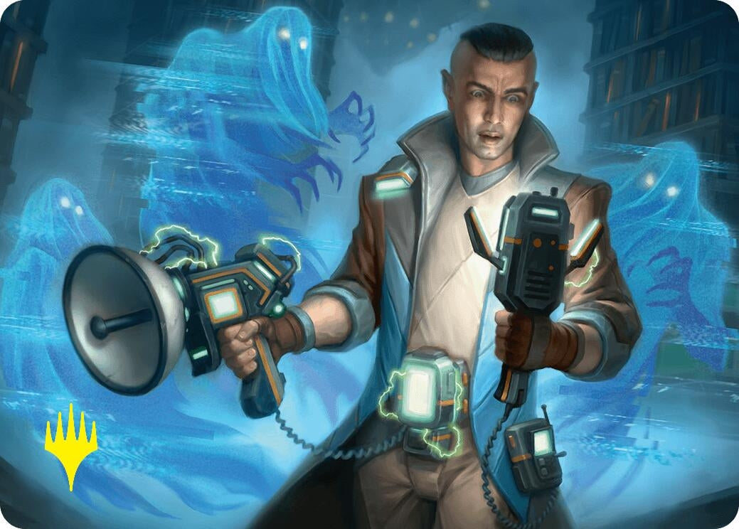Paranormal Analyst Art Card (Gold-Stamped Signature) (5) [ASDSK] - MTG Single