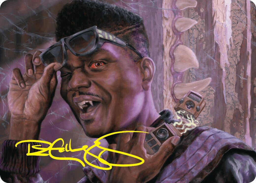 Dashing Bloodsucker Art Card (Gold-Stamped Signature) (6) [ASDSK] - MTG Single