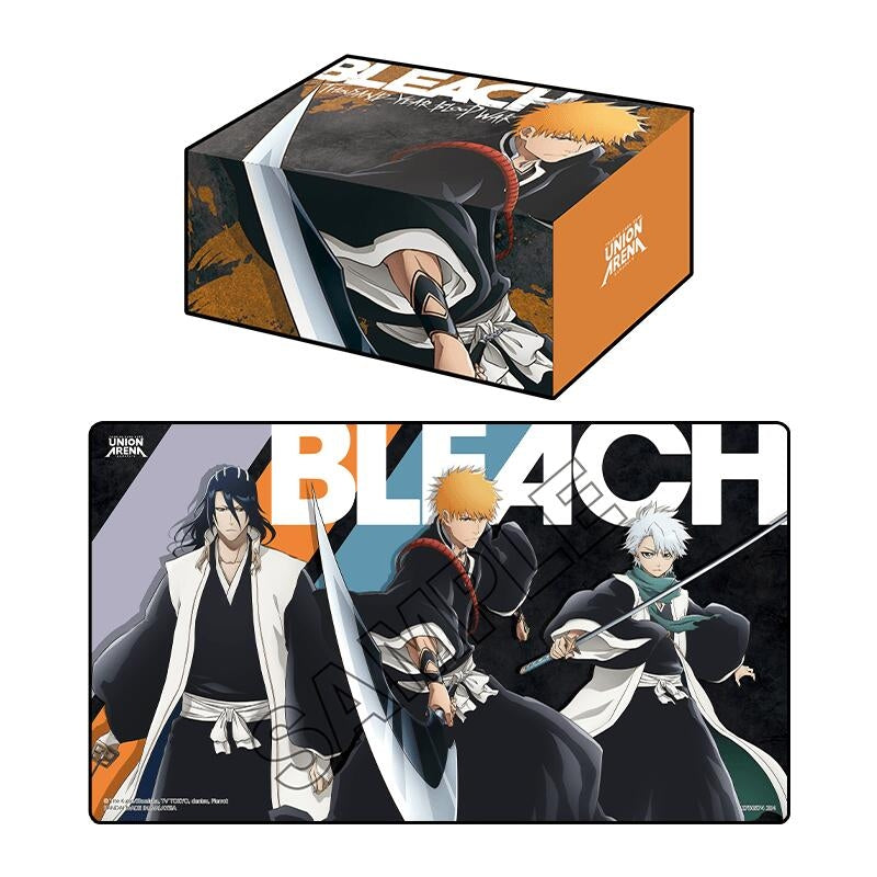 Union Arena Playmat & Half Storage Box Set: BLEACH: Thousand-Year Blood War - Playmats Sealed