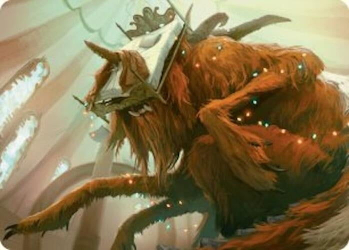 Bedhead Beastie Art Card (11) [ASDSK] - MTG Single