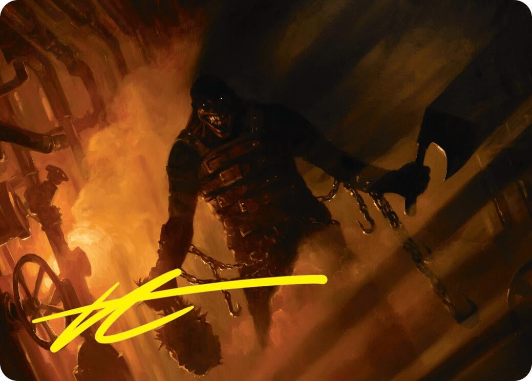 Boilerbilges Ripper Art Card (Gold-Stamped Signature) (12) [ASDSK] - MTG Single