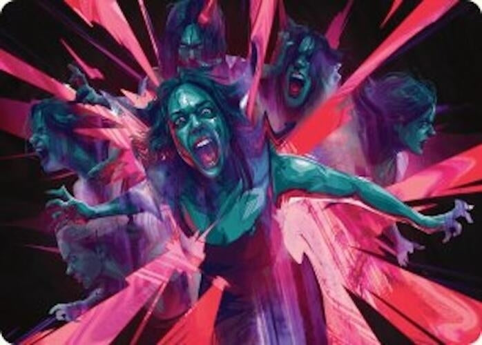 Waltz of Rage Art Card (35) [ASDSK] - MTG Single