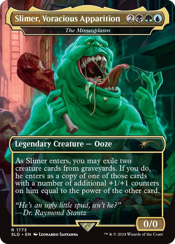 Slimer Voracious Apparition - The Mimeoplasm (1773) [SLD] - MTG Single