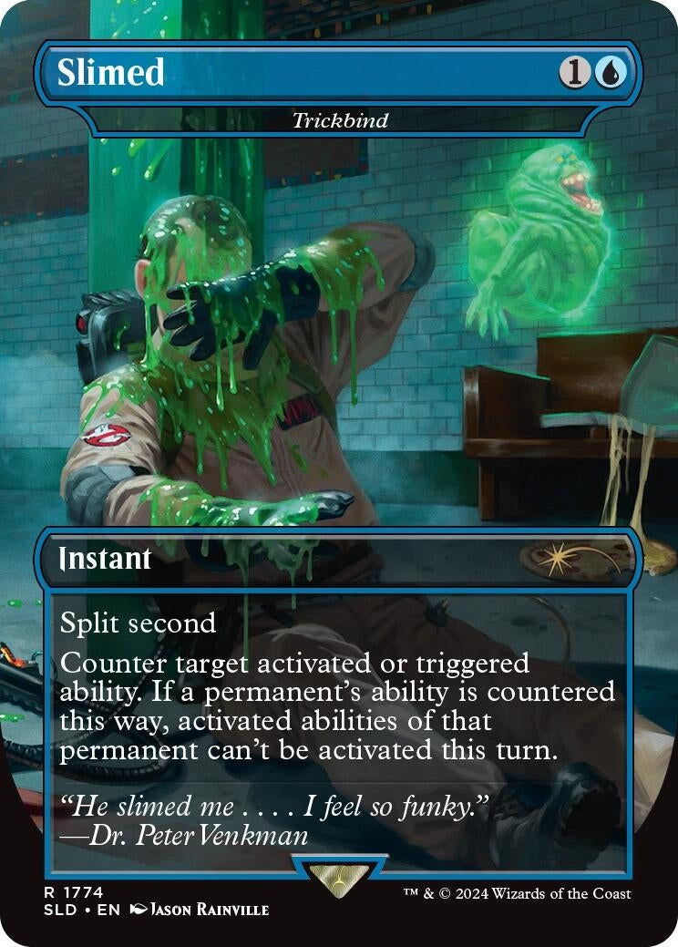 Slimed - Trickbind (1774) [SLD] - MTG Single