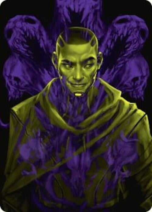 Kaito Bane of Nightmares Art Card (42) [ASDSK] - MTG Single