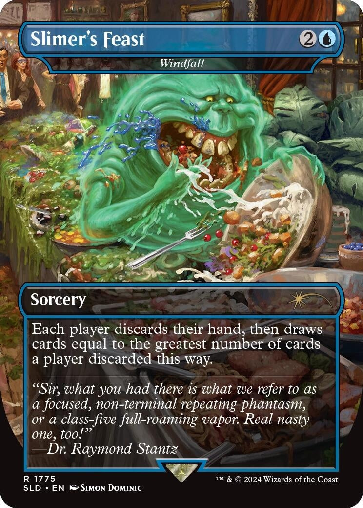Slimer’s Feast - Windfall (1775) [SLD] - MTG Single