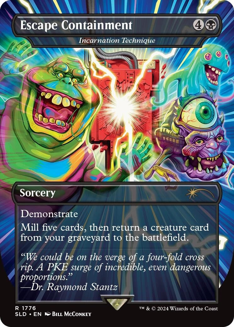 Escape Containment - Incarnation Technique (1776) [SLD] - MTG Single