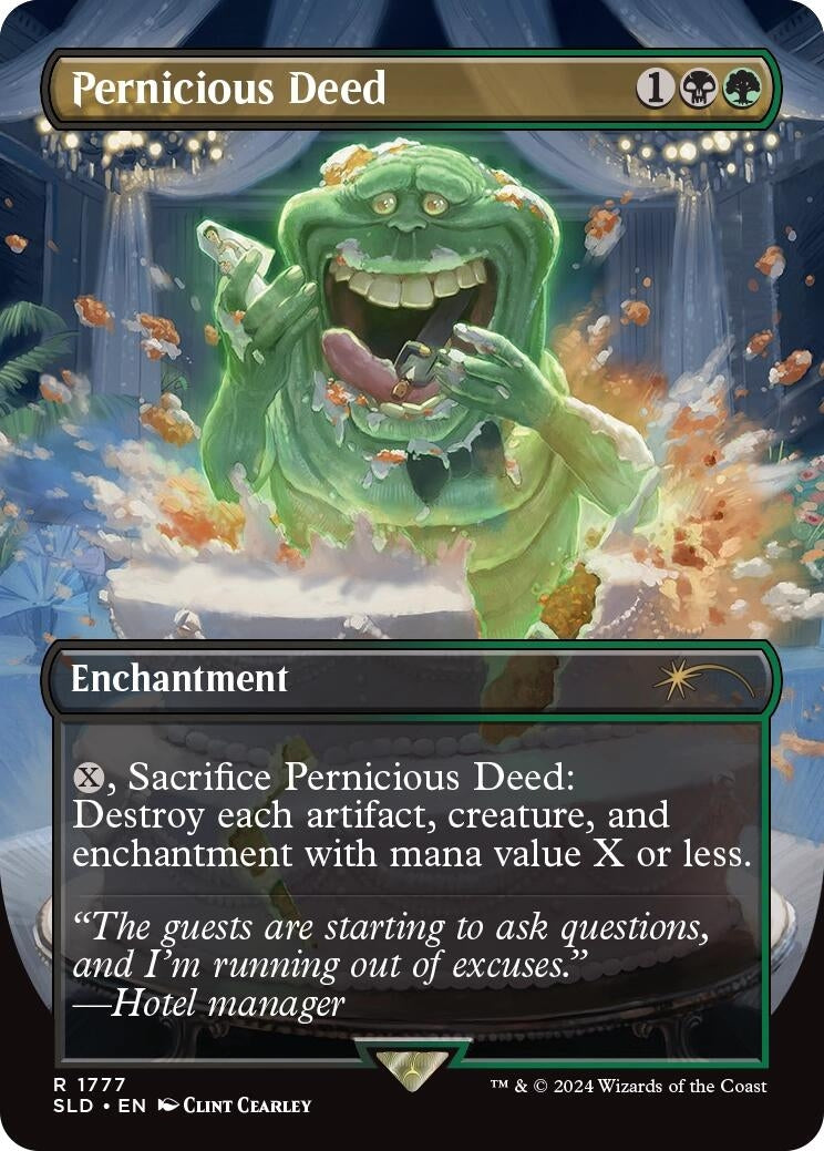Pernicious Deed (1777) [SLD] - MTG Single