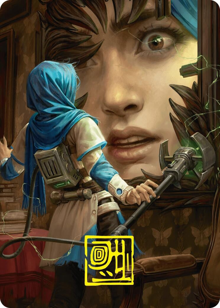 Reality Is Mine to Control Art Card (Gold-Stamped Signature) (51) [ASDSK] - MTG Single