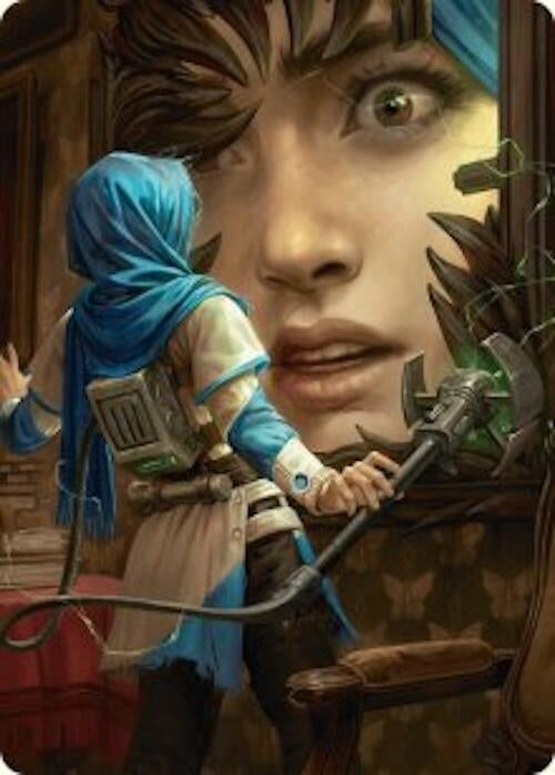 Reality Is Mine to Control Art Card (51) [ASDSK] - MTG Single