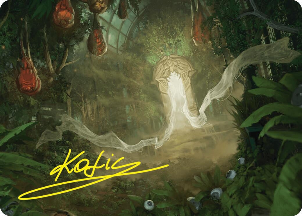 Hushwood Verge Art Card (Gold-Stamped Signature) (26) [ASDSK] - MTG Single