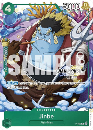 Jinbe (CS 2024 Event Pack Finalist) (63) (OP-PR) - One Piece Card Game Single