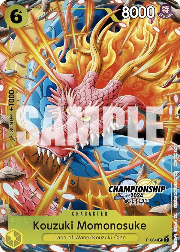 Kouzuki Momonosuke (CS 2024 Event Pack Finalist) (64) (OP-PR) - One Piece Card Game Single