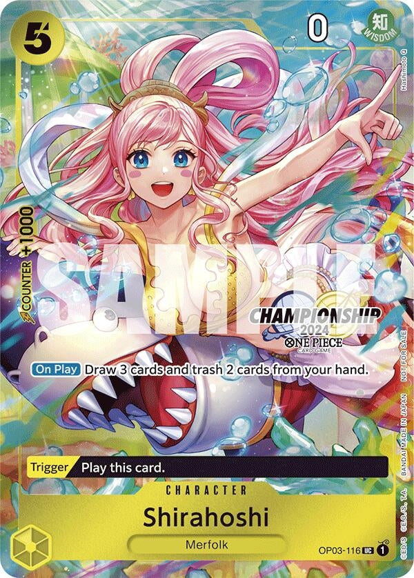 Shirahoshi (CS 2024 Celebration Pack) (3116) (OP-PR) - One Piece Card Game Single