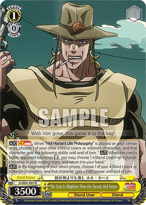 The Gun Is Mightier Than the Sword Hol Horse (4107) [JJ] - Weiss Schwarz Single