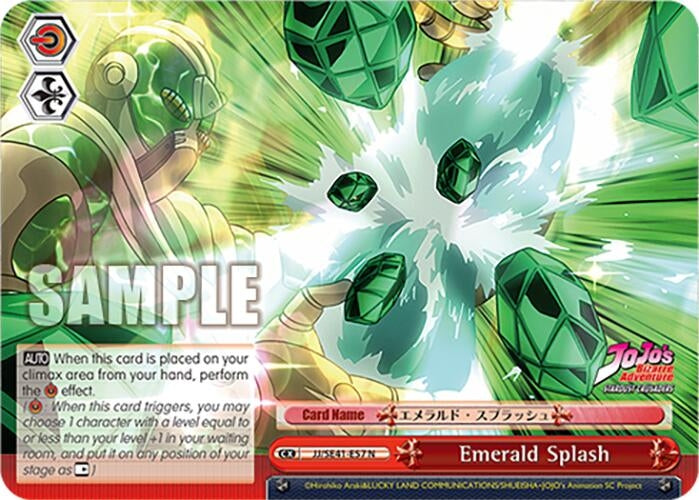 Emerald Splash (4157) [JJ] - Weiss Schwarz Single