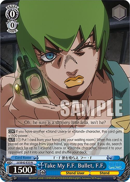 Take My F.F. Bullet F.F. (4233) [JJ] - Weiss Schwarz Single