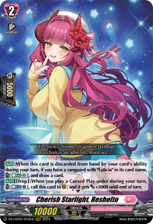 Cherish Starlight Reshelto (1015) [DZ-LBT01] - Cardfight Vanguard Single