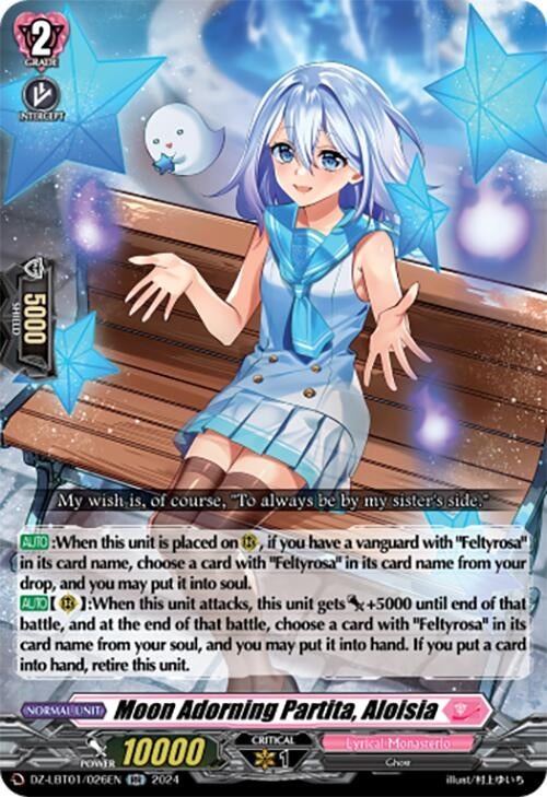 Moon Adorning Partita Aloisia (1026) [DZ-LBT01] - Cardfight Vanguard Single