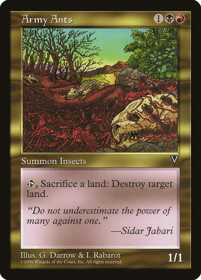 Army Ants [VIS] - MTG Single