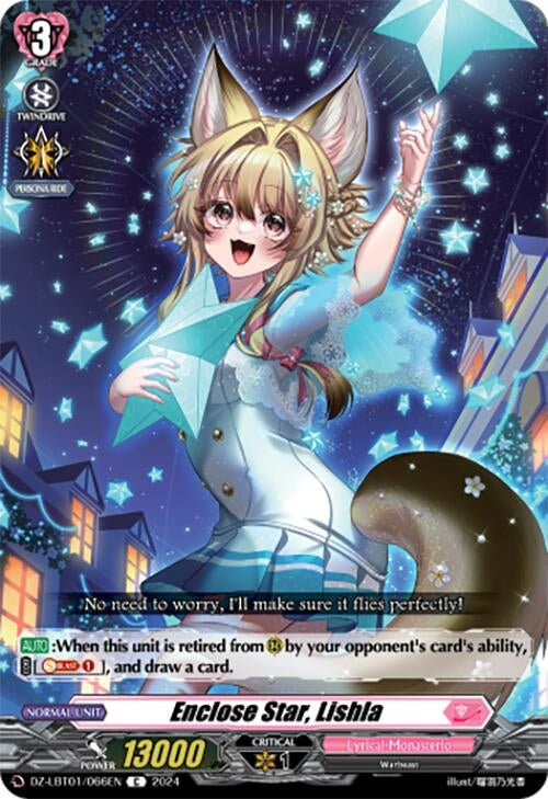 Enclose Star Lishla (1066) [DZ-LBT01] - Cardfight Vanguard Single