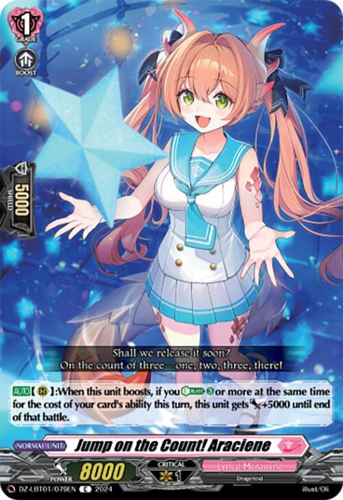 Jump on the Count! Araciene (1079) [DZ-LBT01] - Cardfight Vanguard Single