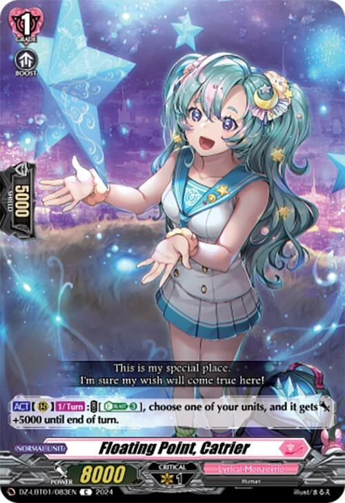 Floating Point Catrier (1083) [DZ-LBT01] - Cardfight Vanguard Single
