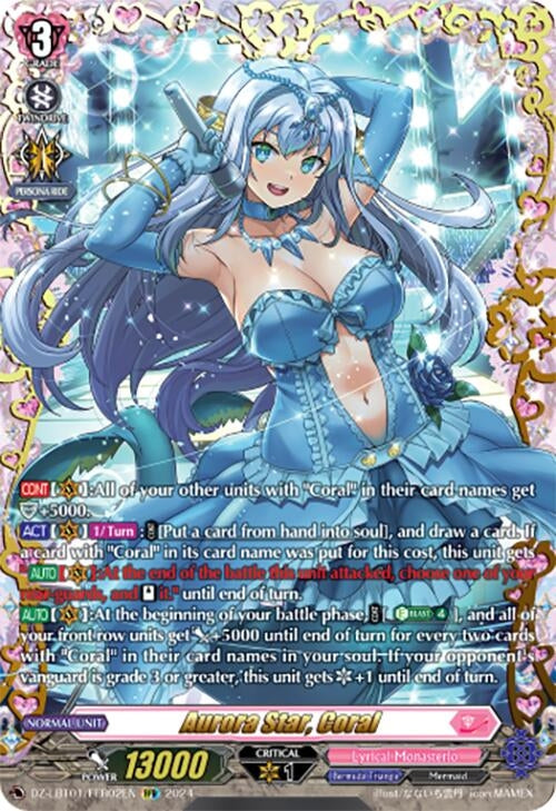 Aurora Star Coral (FFR) (102) [DZ-LBT01] - Cardfight Vanguard Single