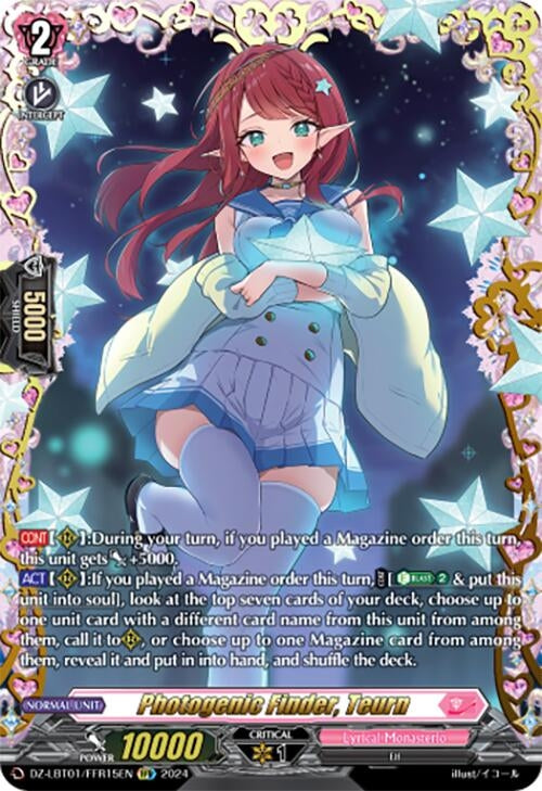 Photogenic Finder Teurn (FFR) (115) [DZ-LBT01] - Cardfight Vanguard Single