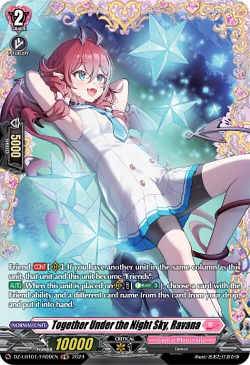 Together Under the Night Sky Ravana (FR) (109) [DZ-LBT01] - Cardfight Vanguard Single