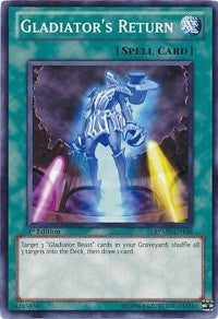 Gladiator’s Return (108) (RYMP) - YuGiOh Single